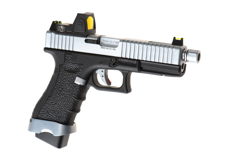 VORSK EU7 + BDS Full Metal Airsoft GBB 6 mm BB – Chrome –